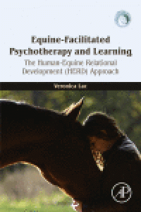 cover of the book Equine-Facilitated Psychotherapy and Learning. The Human-Equine Relational Development (HERD) Approach