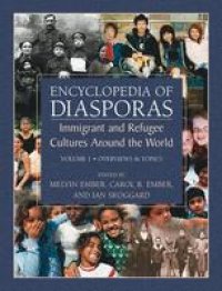 cover of the book Encyclopedia of Diasporas: Immigrant and Refugee Cultures Around the World