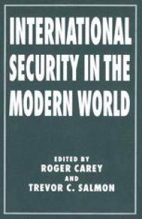 cover of the book International Security in the Modern World