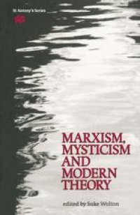 cover of the book Marxism, Mysticism and Modern Theory