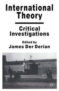 cover of the book International Theory: Critical Investigations