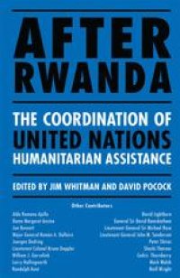 cover of the book After Rwanda: The Coordination of United Nations Humanitarian Assistance