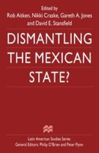 cover of the book Dismantling the Mexican State?