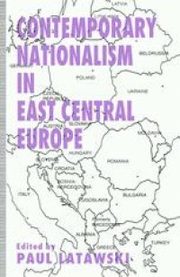 cover of the book Contemporary Nationalism in East Central Europe