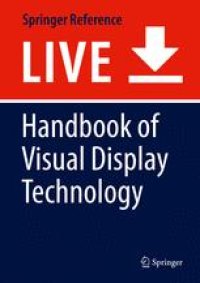 cover of the book Handbook of Visual Display Technology