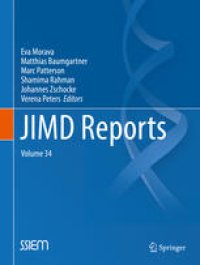 cover of the book JIMD Reports, Volume 34