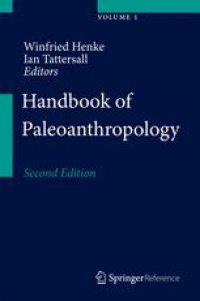 cover of the book Handbook of Paleoanthropology