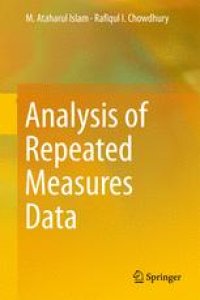 cover of the book Analysis of Repeated Measures Data