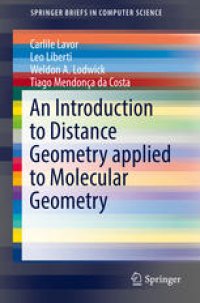 cover of the book An Introduction to Distance Geometry applied to Molecular Geometry