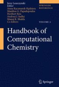 cover of the book Handbook of Computational Chemistry