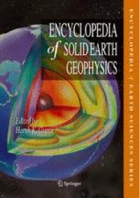 cover of the book Encyclopedia of Solid Earth Geophysics