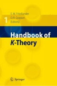 cover of the book Handbook of K-Theory