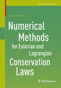 cover of the book Numerical Methods for Eulerian and Lagrangian Conservation Laws