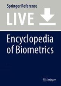 cover of the book Encyclopedia of Biometrics