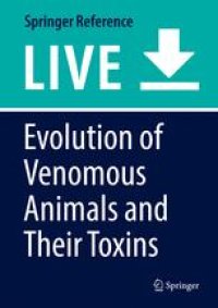 cover of the book Evolution of Venomous Animals and Their Toxins