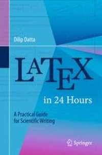 cover of the book LaTeX in 24 Hours: A Practical Guide for Scientific Writing