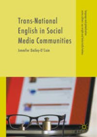 cover of the book Trans-National English in Social Media Communities