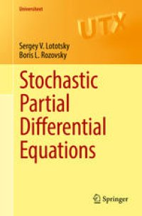 cover of the book Stochastic Partial Differential Equations