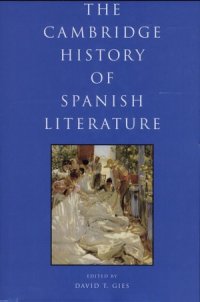 cover of the book The Cambridge History of Spanish Literature