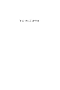 cover of the book Probable Truth: Editing Medieval Texts from Britain in the Twenty-First Century