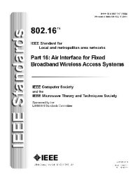 cover of the book Ieee Standard 802.16-2004 Wimax