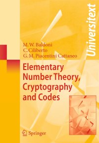 cover of the book Elementary Number Theory, Cryptography and Codes