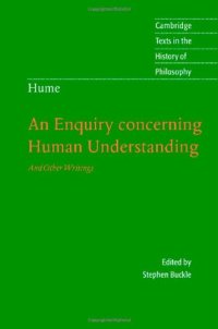 cover of the book Enquiry Concerning Human Understanding