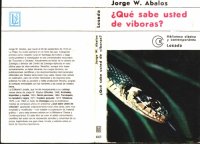 cover of the book Que Sabe Usted de Víboras