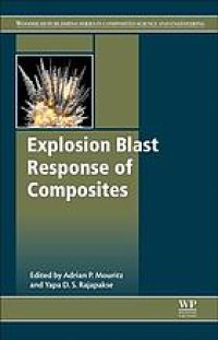 cover of the book Explosion blast response of composites