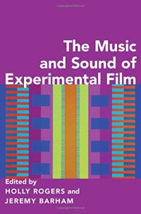 cover of the book The music and sound of experimental film