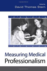 cover of the book Measuring medical professionalism