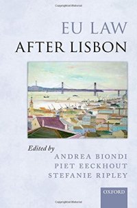 cover of the book Eu law after Lisbon