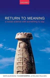 cover of the book Return to meaning : a social science with something to say