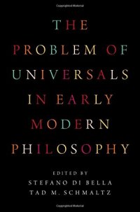 cover of the book The problem of universals in early modern philosophy