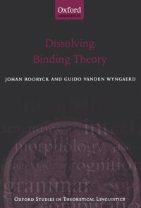 cover of the book Dissolving binding theory