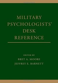 cover of the book Military psychologists' desk reference