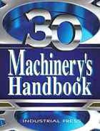 cover of the book Machinery's handbook