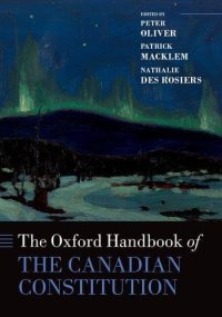 cover of the book The Oxford handbook of the Canadian constitution