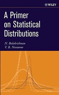 cover of the book A primer on statistical distributions