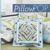 cover of the book Pillow Pop: 25 Quick-Sew Projects to Brighten Your Space