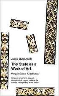 cover of the book The state as a work of art