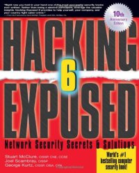 cover of the book Hacking Exposed: Network Security Secrets and Solutions, Sixth Edition