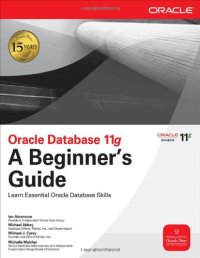 cover of the book Oracle Database 11g a Beginners Guide