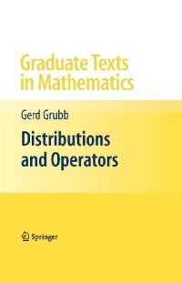 cover of the book Distributions and Operators