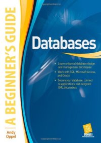 cover of the book Databases A Beginner's Guide