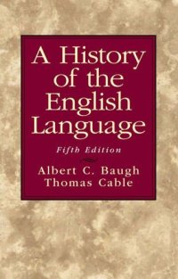 cover of the book A History of the English Language