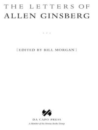 cover of the book The Letters of Allen Ginsberg