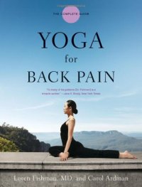 cover of the book Yoga for back pain