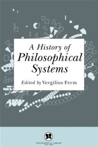 cover of the book A history of philosophical systems