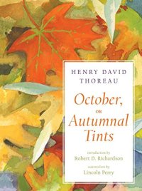 cover of the book October, or Autumnal tints